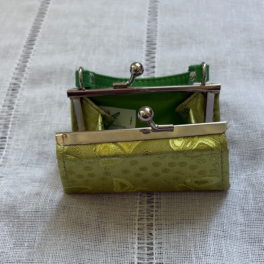 Tik.Tok Green Mini Bag with Butterfly Design - Picture 8 of 12